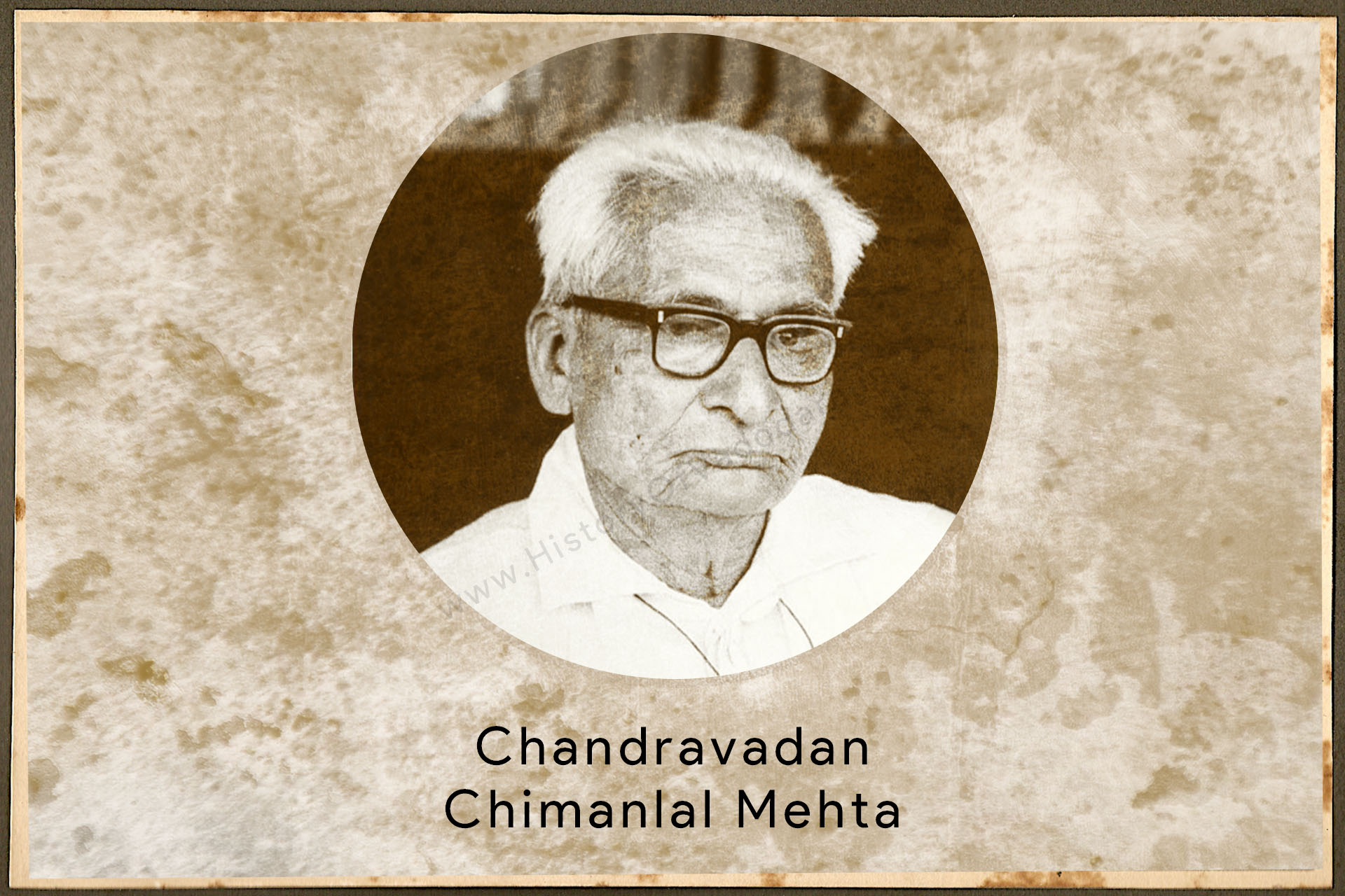 Chandravadan Chimanlal Mehta | History of Vadodara - Baroda